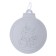 Christmas tree decoration for painting "Model" 4 pcs., Brush