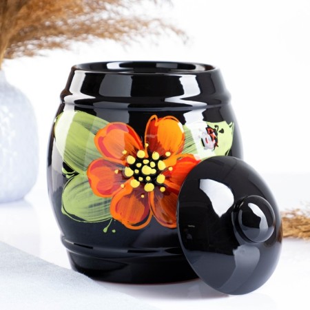 Bogok "Pskov" small 1.25l / 18.5x14cm, ladybug-1
