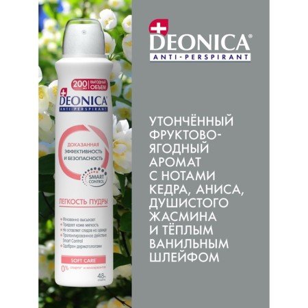 DEONICA Antiperspirant "Easy Poral", 200 ml-1