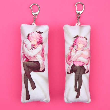 Dakimakura keys "Girl - Riddle" 18+ 15 x 5 cm-2