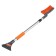 Airline “wave”, 89-135 cm, with a telescopic handle, soft bristles and SK