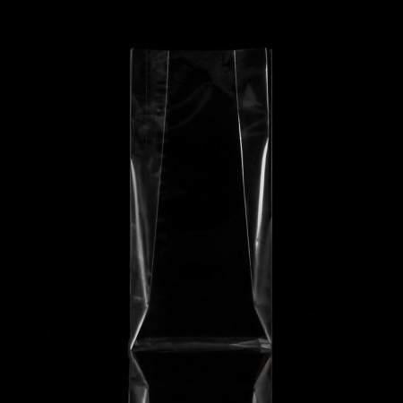 Polypropylene package package, rectangular bottom, transparent, 9 x 5 x 19 cm-1