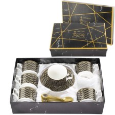 Tea set of Lenardi, 18 items