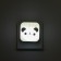 Nightlight "Smiling Panda" 1W LED 7x8x9cm