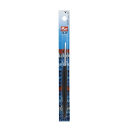 Soft hook knitting with a soft handle, 3 mm/14 cm