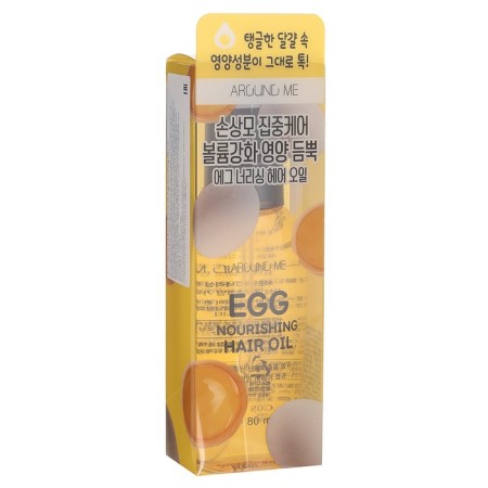 Масло для волос Around Me Egg Nourishing Hair Oil, 80 мл-1