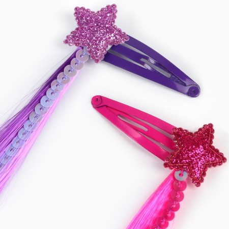 Hair strand on a hairpin, 2 pieces-5