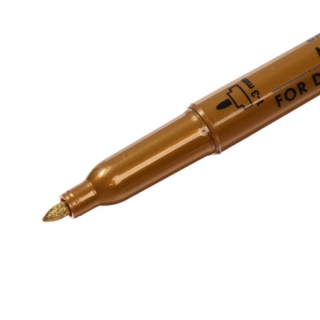 1-3 mm Brauberg Art Metallic marker, golden 152438-2