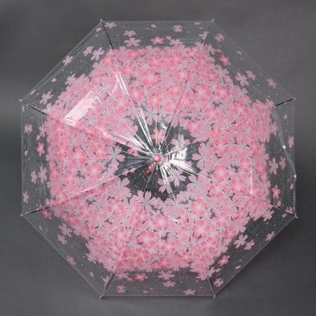 Umbrella - semi -automatic cane "Spring", 8 spokes, r = 46 cm, color mix-8