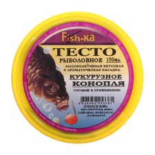 Тесто готовое кукурузное Fish.ka, конопля, 150 мл