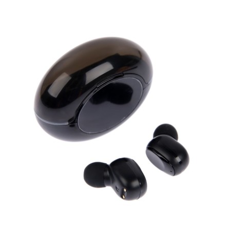 Wireless headphones VBT 1.17, TWS, vacuum, BT5.1, 30/200 mAh, backlight, black-2