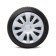 Autoprofi wheels on wheels, metallic, 15 ", 370 mm, set 4 pcs