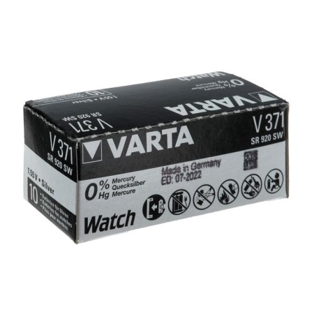 Tsinka battery VARTA, V371 (SR920SW/G6) -1BL, 1.55V, blister, 1 pc.-3