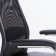 Office Office Brabix "Flight EX-540", chrome, eco-leather, mesh, black