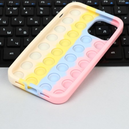 Pop it cover, for iPhone 12/12 Pro, silicone, multi -colored-2
