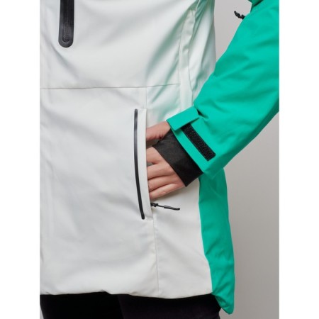 Ski costume is female, size 48, yellow color-9