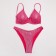 Swimsuit female separate minku, color pink size 48