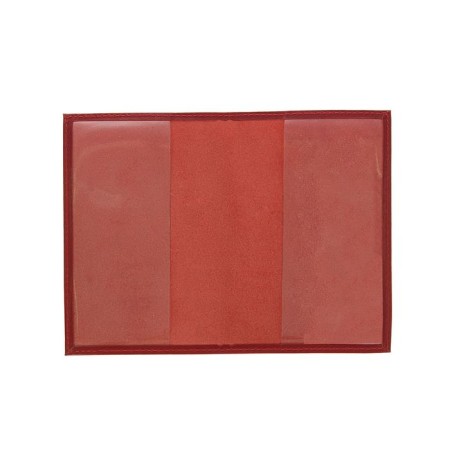 Cover for a military ticket, red color-1