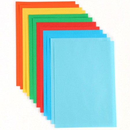 Tinted color, A4, 12 sheets, 6 colors, non -stated, bilateral, in a package, 80 g/m², puppy patrol-2