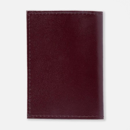 Cover on a pension certificate, burgundy color-1