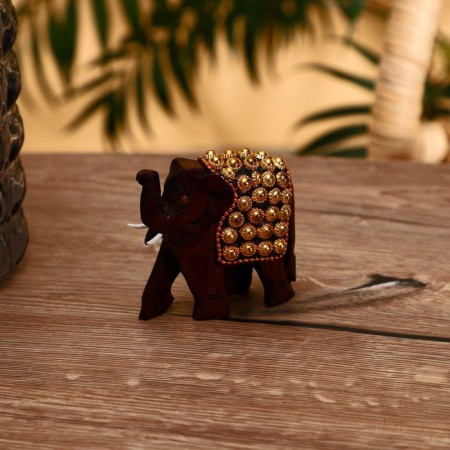 Souvenir "Elephant" wood 8 cm