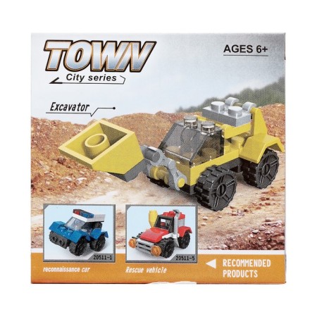 Designer city "Loader", 19 parts-1