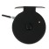Inertial coil, plastic metal, diameter 6.3 cm, black white color, 701a