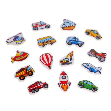 Developing magnets "Transport", 15 pcs.-4