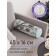 Pillow Roller "Owls on branches, decorative, size 16x45 cm