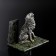 Souvenir "Gray Wolf", 8x12x10 cm, coil, gypsum