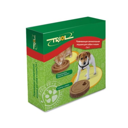 Developing Triol "2 in 1" for dogs and cats, d = 20 x 4 cm