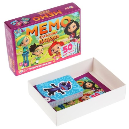 Card game Memo "Fairytale Patrol", 50 cards-6