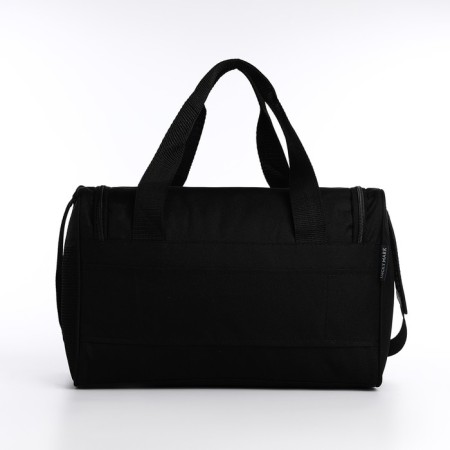 Road bag with lightning, long belt, black color-1