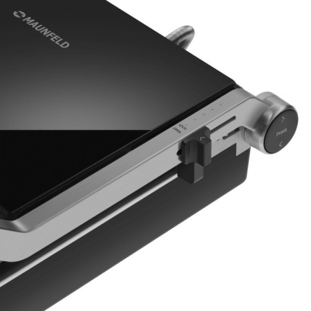 Electric grill Maunfeld MF-1311b, 2000 watts, anti-stick coating, 30x25 cm, black-10
