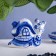 Souvenir "Snail with a house", 9 cm, gzhel