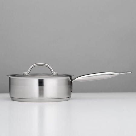 Stear, 1.7 l, d = 18 cm, h = 6.5 cm, metal cover, triple bottom, induction-1
