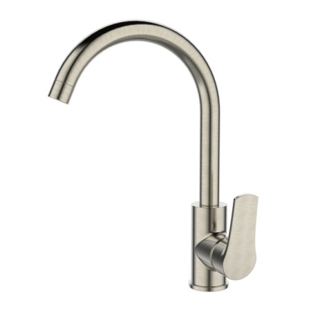 MILARDO MILARDO MELNJ05 kitchen mixer, pour 182 mm, color satin