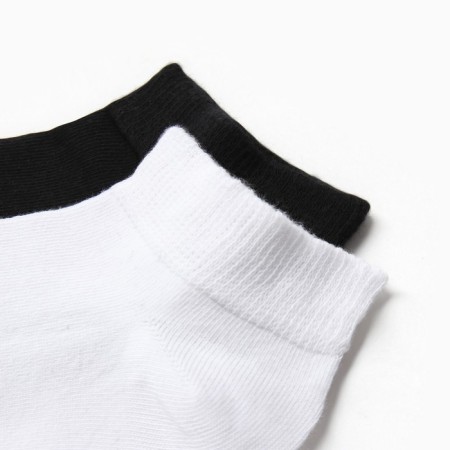 A set of shortened socks (2pcs) LB HYPE 451, white/black color, rn 36-41-2