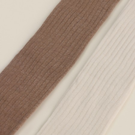Children's tights SL Home 2 pairs, p 116-122, milk/beige-3
