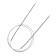 The knitting needles are circular, aluminum with 80 cm/2.0 mm coating