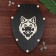 Souvenir weapon "Shield with a wolf", 30x43 cm
