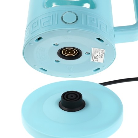 Electric kettle Energy E-257, plastic, glass flask, 1.5 l, 1500 watts, blue-6