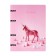 Notebook A5, 100 sheets, on 4 rings, My Dreams No. 15, Soft-Touch lamination, foil embossing, matte varnish varnish