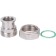 Detacible connection Stout SDG-0019-010025, 1 ", flat seal, nickelled brass