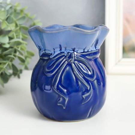 Aroma lamp ceramics "Bantik bag" mix 10x10x11.5 cm-1