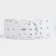 Women's belt, width 10 cm, metal buckle, grirts, white color