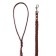 Leather wicker "braid", 1.25 m x 1.1 cm, brown