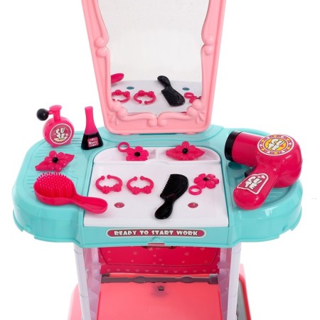 Game set of the dressing room "Little Beauty", with accessories, with light effects-2