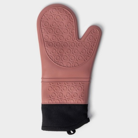 Mitten for hot with the cuff of the “Prof”, silicone, 36 × 18.5 cm, color mix-3