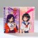 Double notebook on the crest, soft cover, size 15x12cm, 48 liters of “anime”